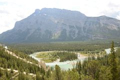 28 Mount Rundle With Bow River And Banff Hoodoos In Summer